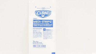 Medline NON250412 Curad Reinforced Wound Closures 1/2 x 4inch - Pack of 6